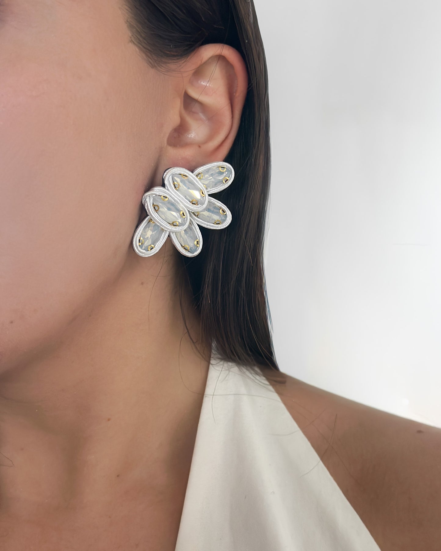 Aros Saiph Blanco Tornasol