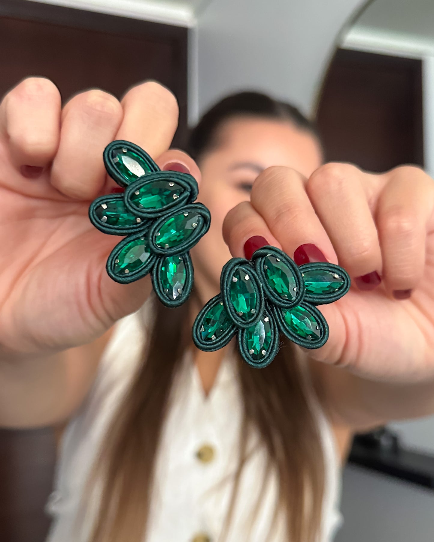 Aros Saiph Verde Turquesa