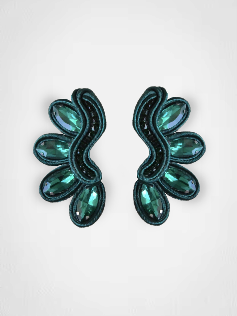 Aros Sagitta Verde Turquesa