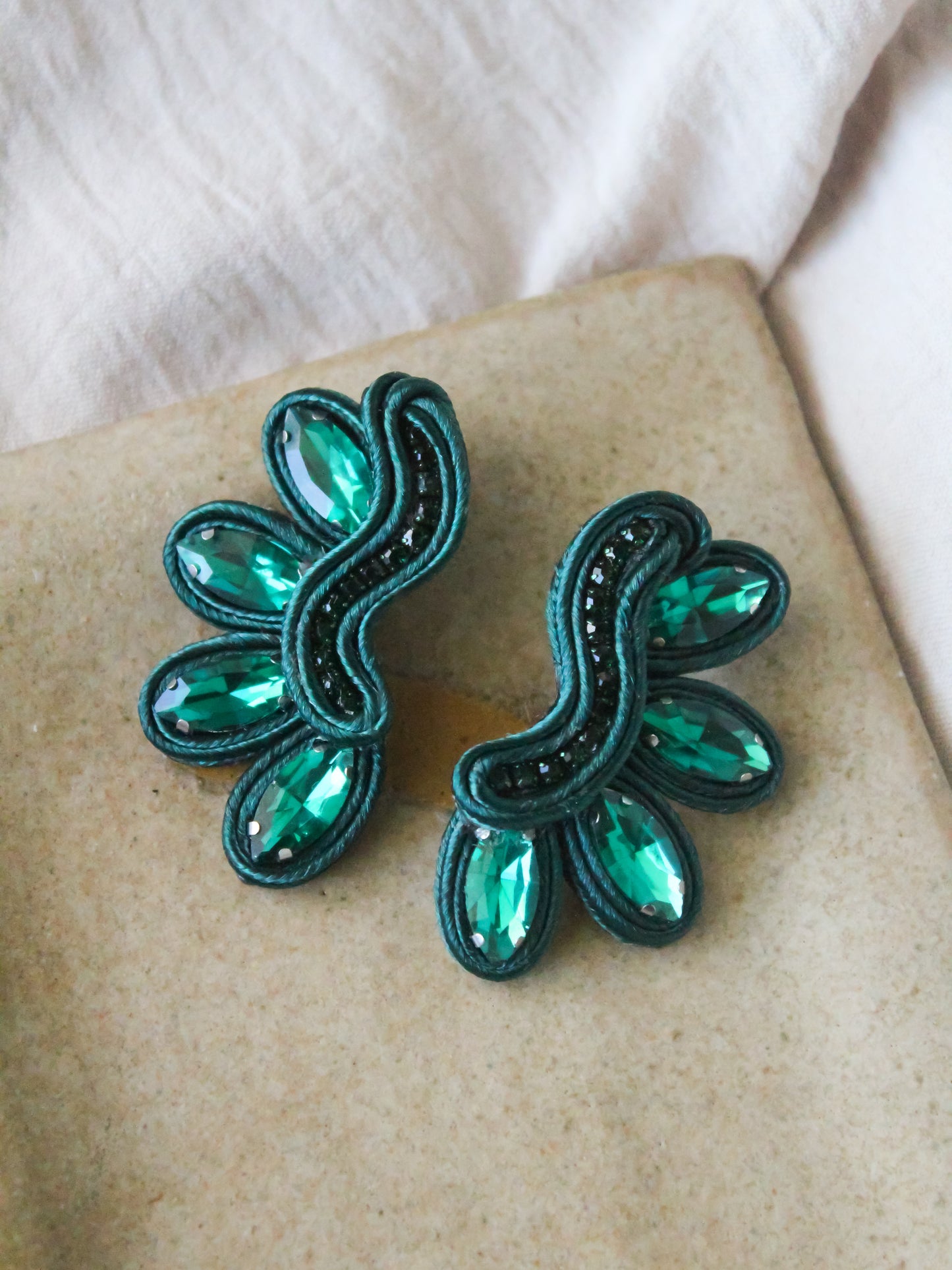 Aros Sagitta Verde Turquesa