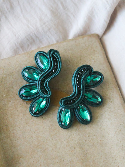 Aros Sagitta Verde Turquesa