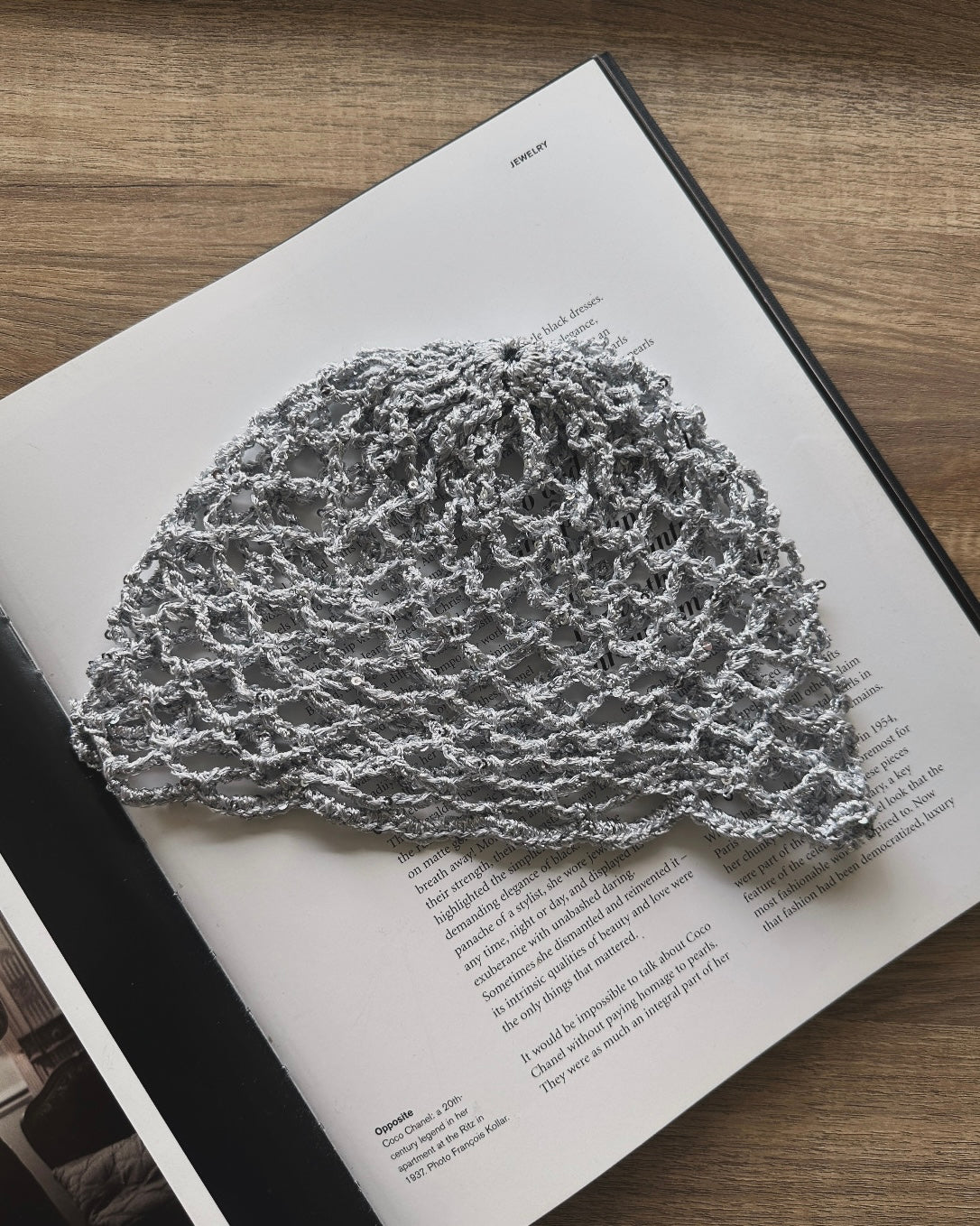 Mesh Hat Plateado