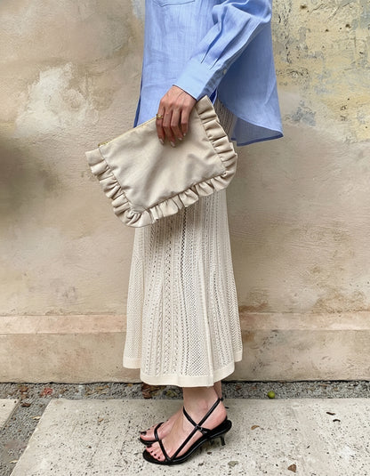Clutch Filippa Beige