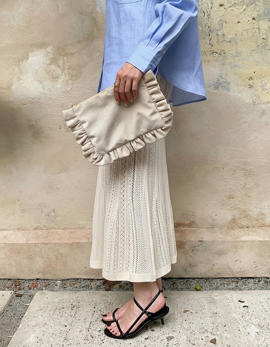 Clutch Filippa Beige