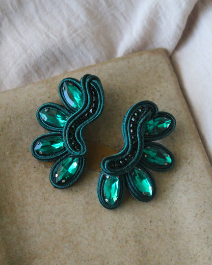 Aros Sagitta Verde Turquesa