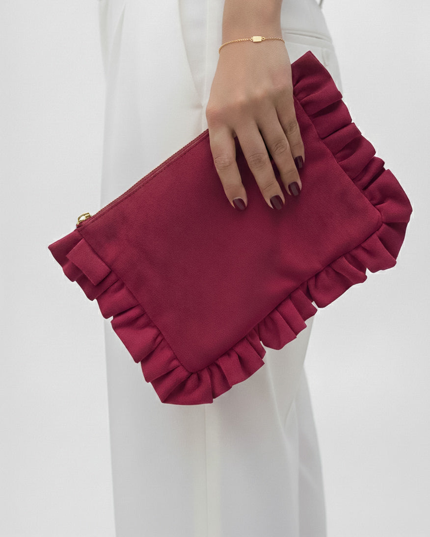 Clutch Filippa Rojo Italiano