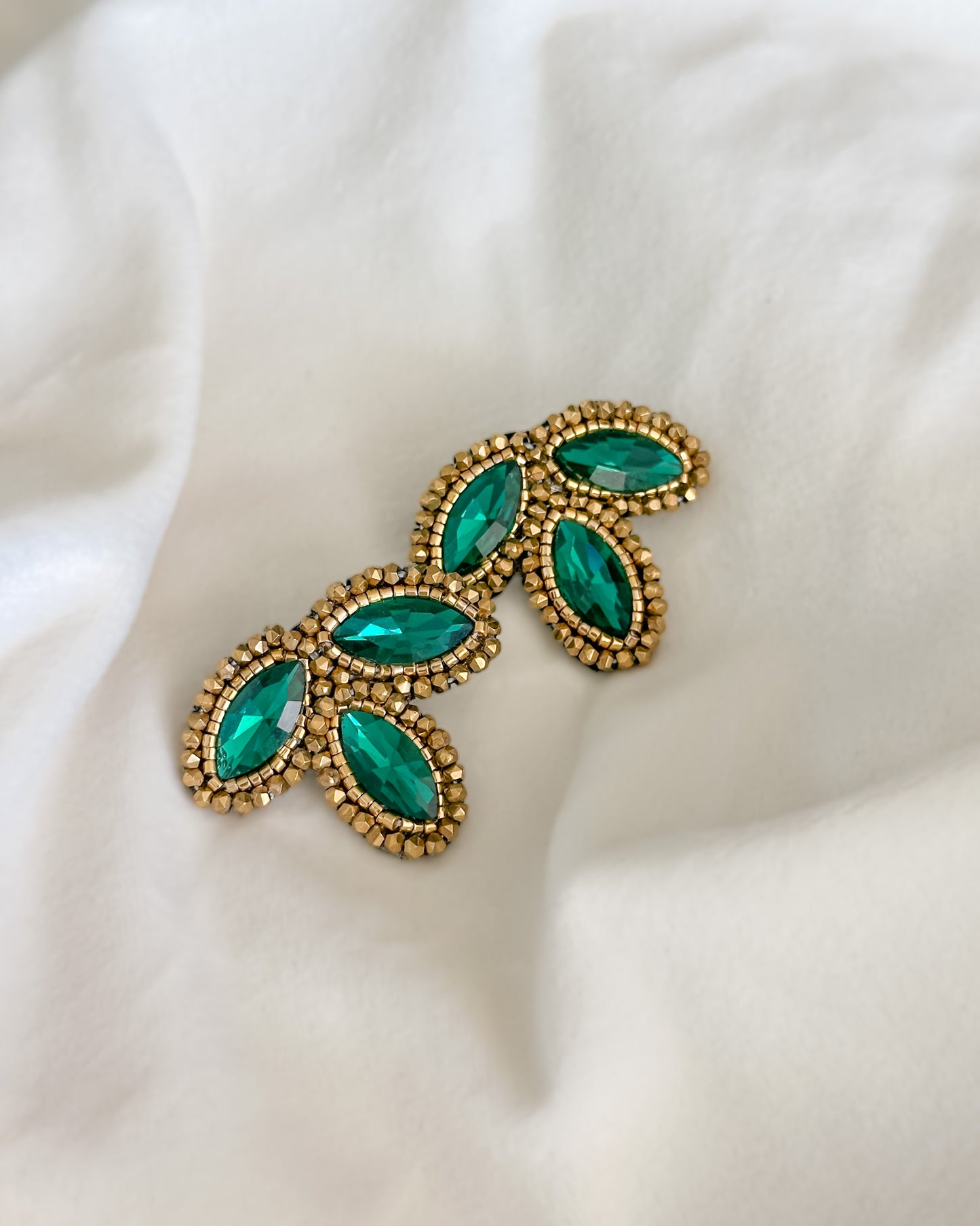 Aros Ophelia Verde Turquesa