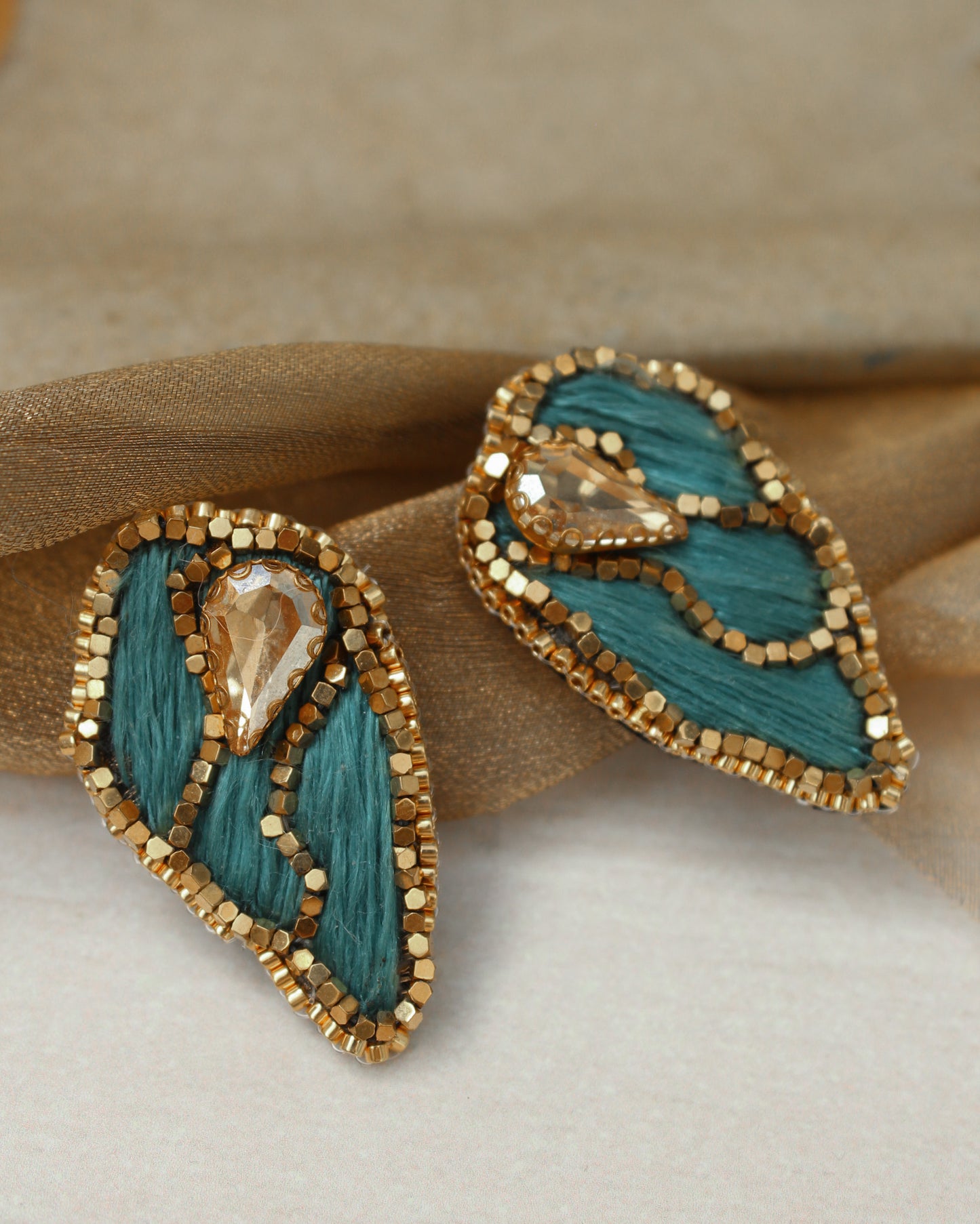 Aros Aurora Verde Turquesa