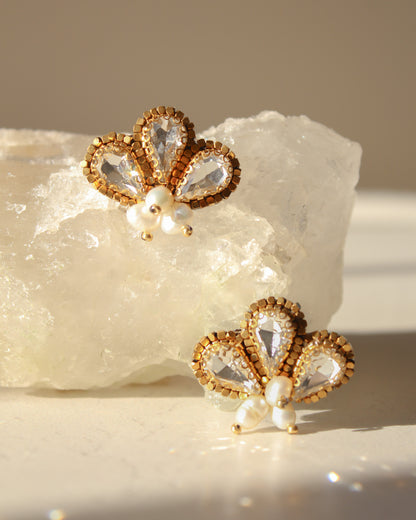 Aros Manola Dorado y Plateado