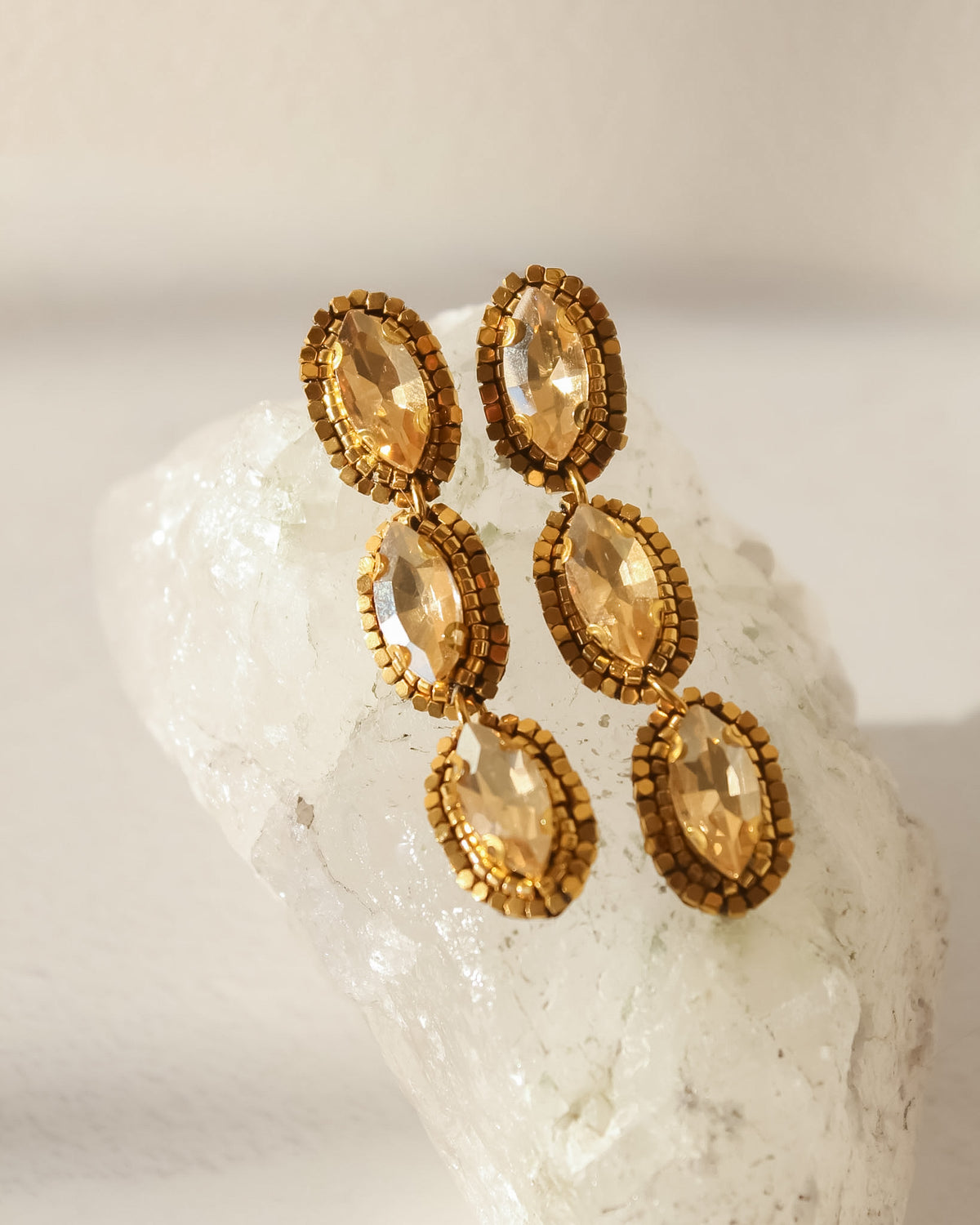 Aros Colgantes Dorados