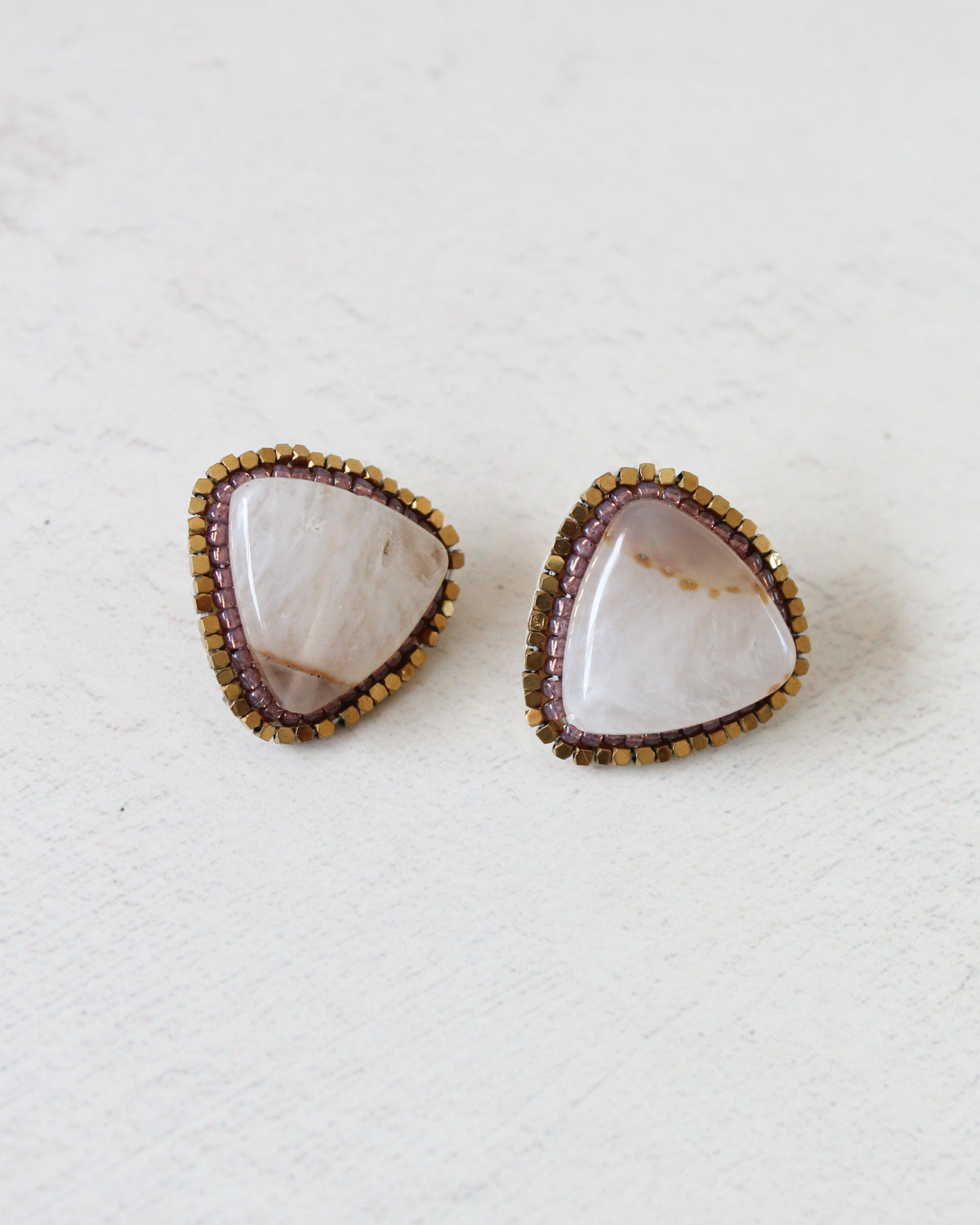 Aros Oro Piedra Terra
