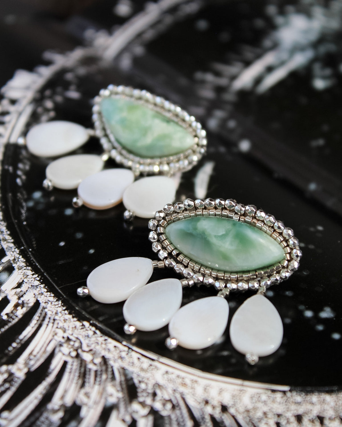 Aros Amazonita
