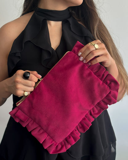 Clutch Filippa Rojo Italiano