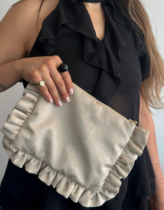 Clutch Filippa Beige