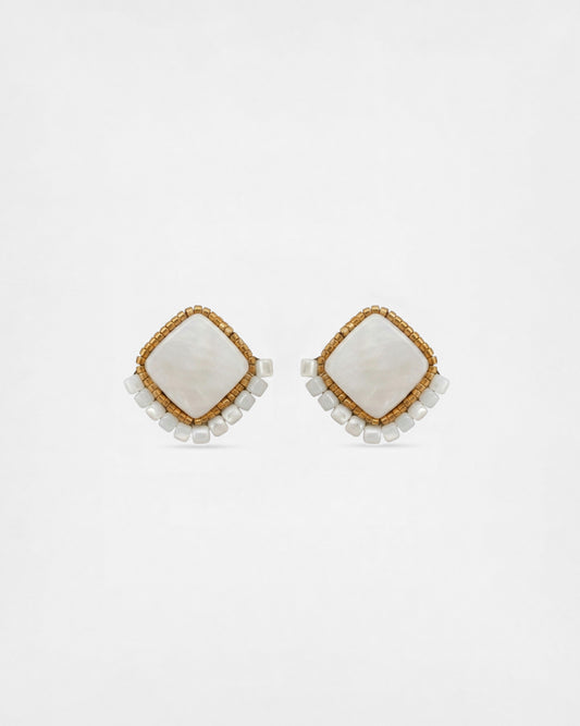 Aros Amalia Blanco
