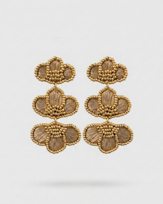 Aros Macarena Dorados