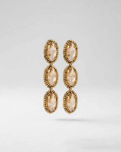 Aros Colgantes Dorados