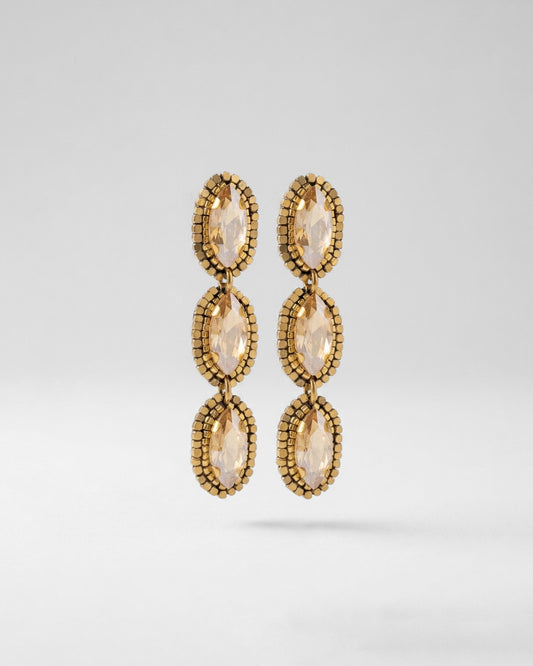 Aros Colgantes Dorados