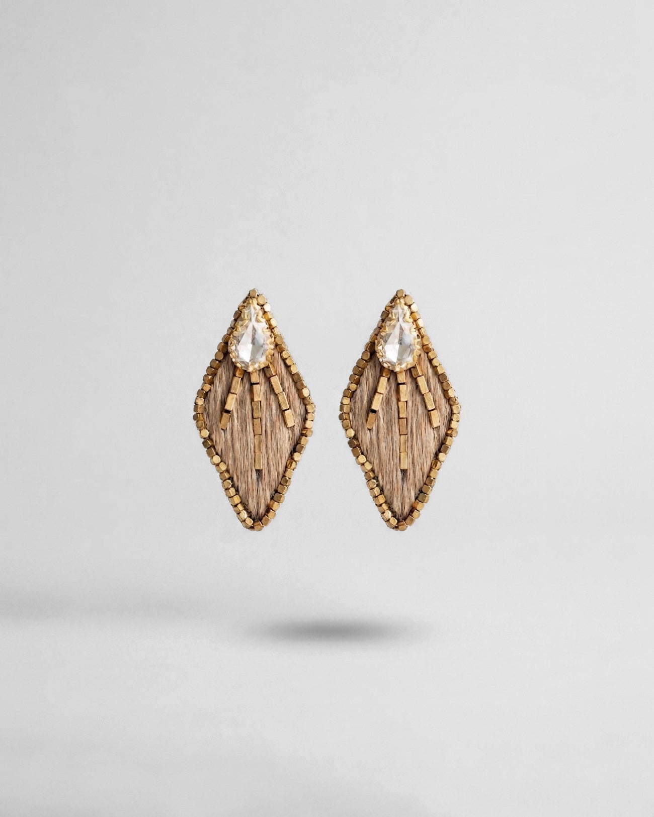 Aros Rombo Dorado