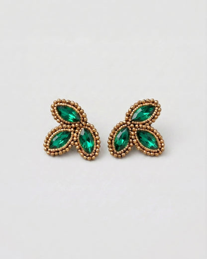 Aros Ophelia Verde Turquesa
