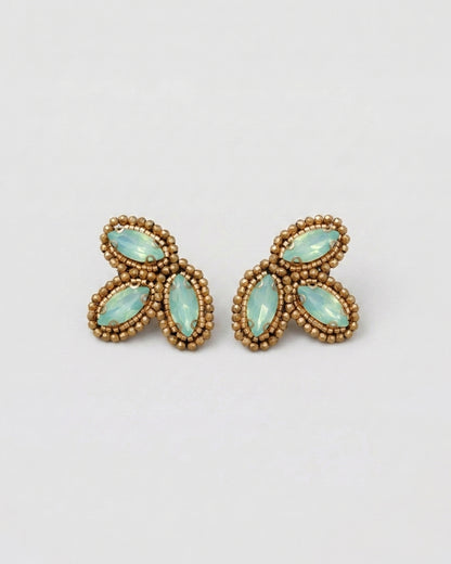 Aros Ophelia Verde Agua