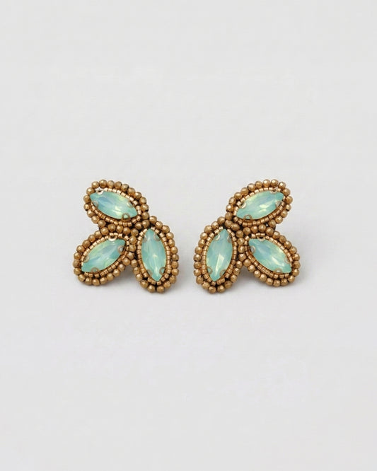 Aros Ophelia Verde Agua