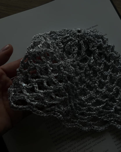 Mesh Hat Plateado